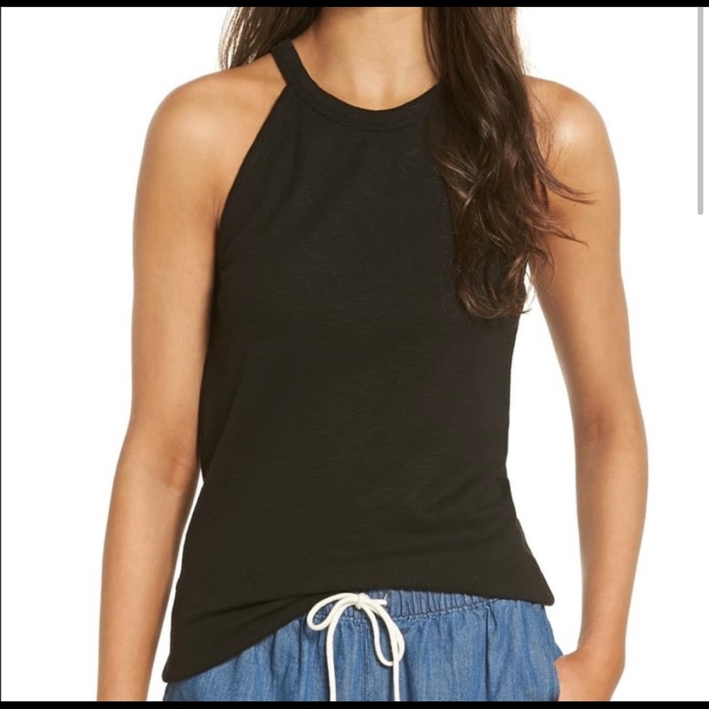 Madewell takeoff tank black